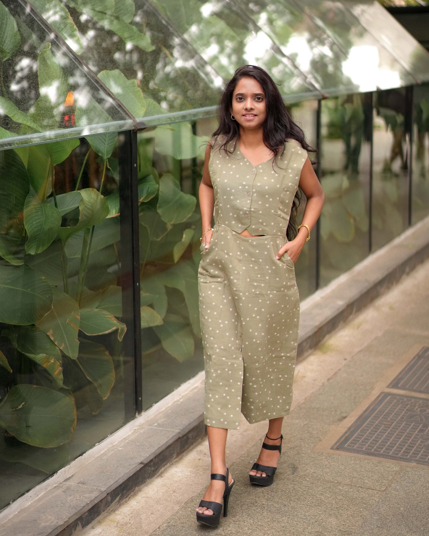 Muslin Cotton Jumps Dress