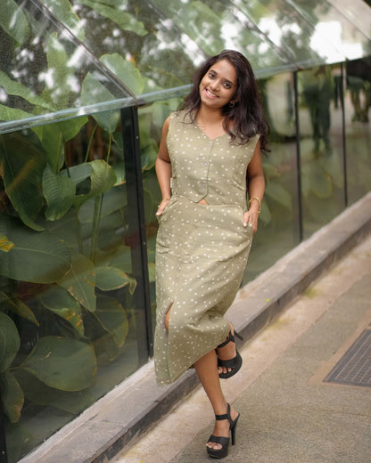 Muslin Cotton Jumps Dress