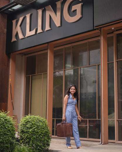 Chambray Blue Backless Co-ords